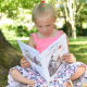 Child Holding Personalized Storybook