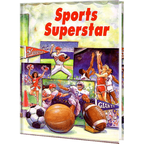 Sports Superstar Personalized Children's Book