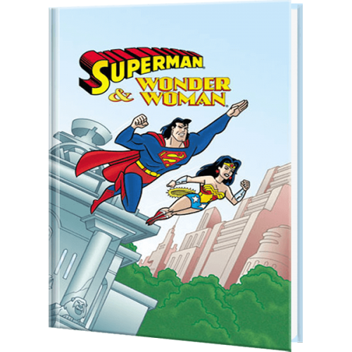 Superman and Wonder Woman Personalized Super Hero Book