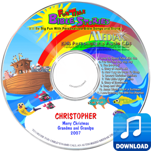 Personalized Fun Time Bible Stories Digital Music