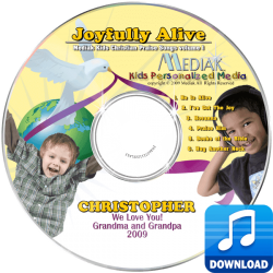 Joyfully Alive Personalized Children's Digital Music