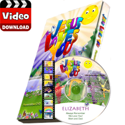 Jesus Loves You Personalized Kid's Digital MP4