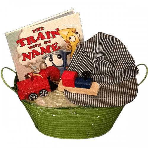 Train Gift Basket for Kids