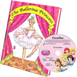 Princess Personalized Book & Music - CAB