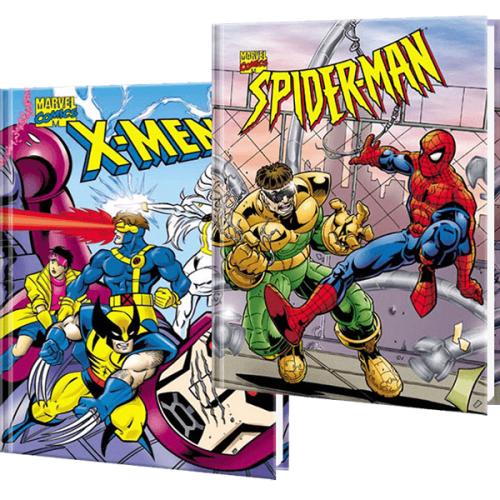 Marvel Spider-Man and X-Men Children's Personalized Book Gift Set