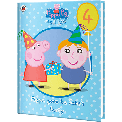 Peppa Pig Goes To Your Child's Party Personalized Book