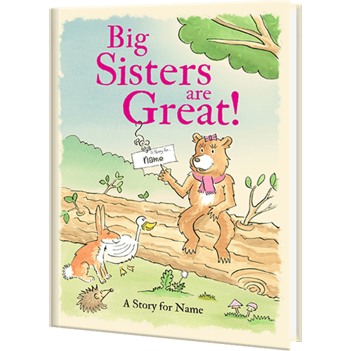 Big Sisters are Great Personalized Book