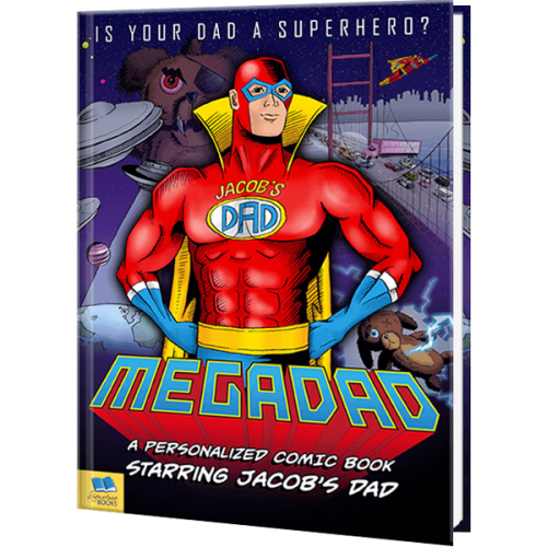 Mega Dad Personalized Comic Book