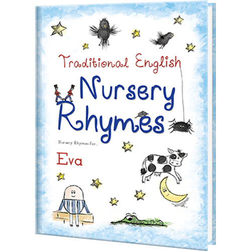 Personalized My Book of Nursery Rhymes Book