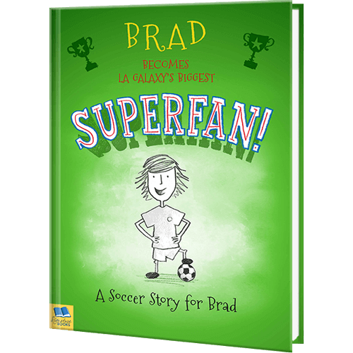 Personalized Soccer Superfan Children's Book