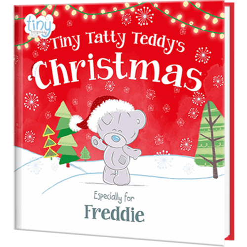 Personalized Children's Tiny Tatty Teddy's Christmas