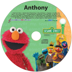 Elmo and Friends Personalized Music CD