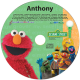 Personalized Elmo and Friends Music CD