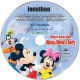 Personalized Sing a Long with Mickey Minnie and Goofy Music CD