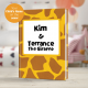 Terrance the Giraffe Personalized Children's Book