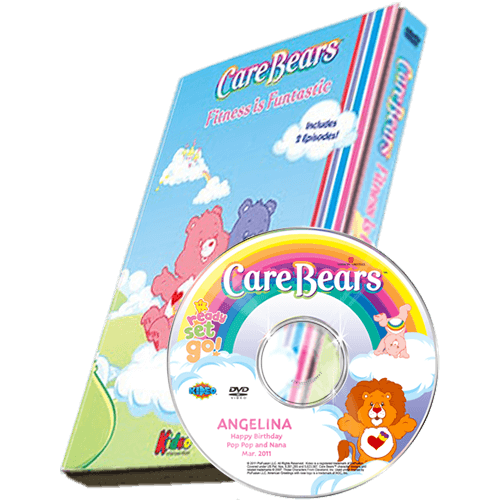 Care Bears Fitness Is Funtastic Photo Personalized Children's DVD