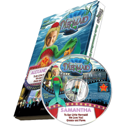 Little Mermaid Photo Personalized Kid's DVD