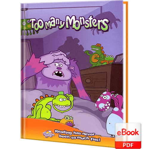 Too Many Monster Personalized Children's eBook 