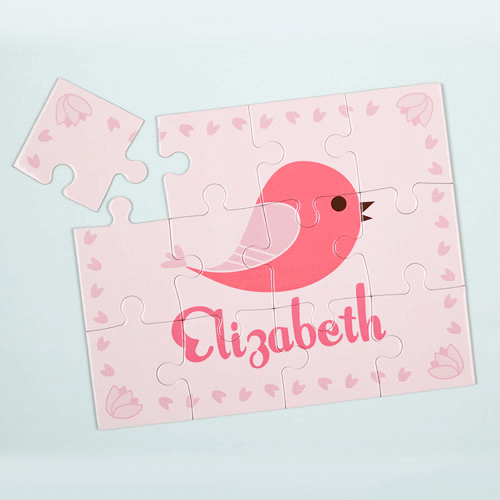 Bird Personalized Kids Jigsaw Puzzle