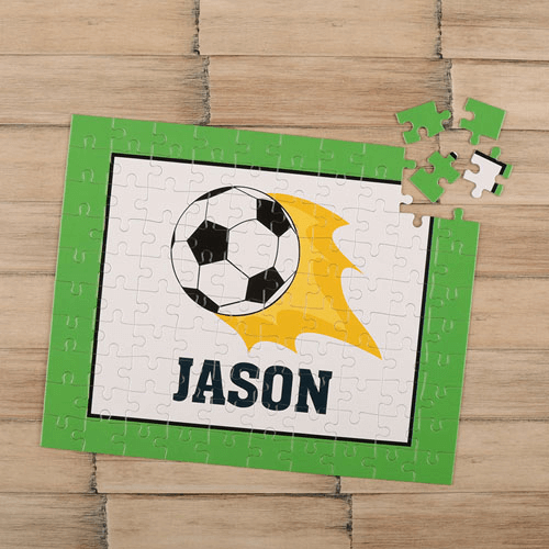 Soccer Personalized Children's Jigsaw Puzzle